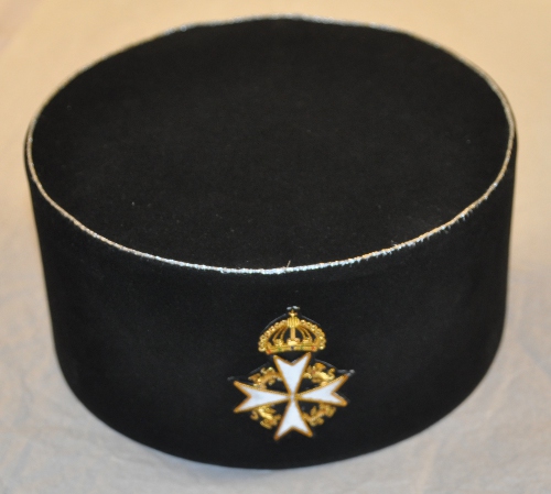 Knights Malta - Great Prior - Cap & Badge - Embroidered